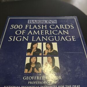 Barron's ASL Flash Cards Set
